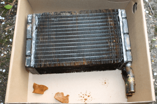 Heater Matrix – removal and  repair